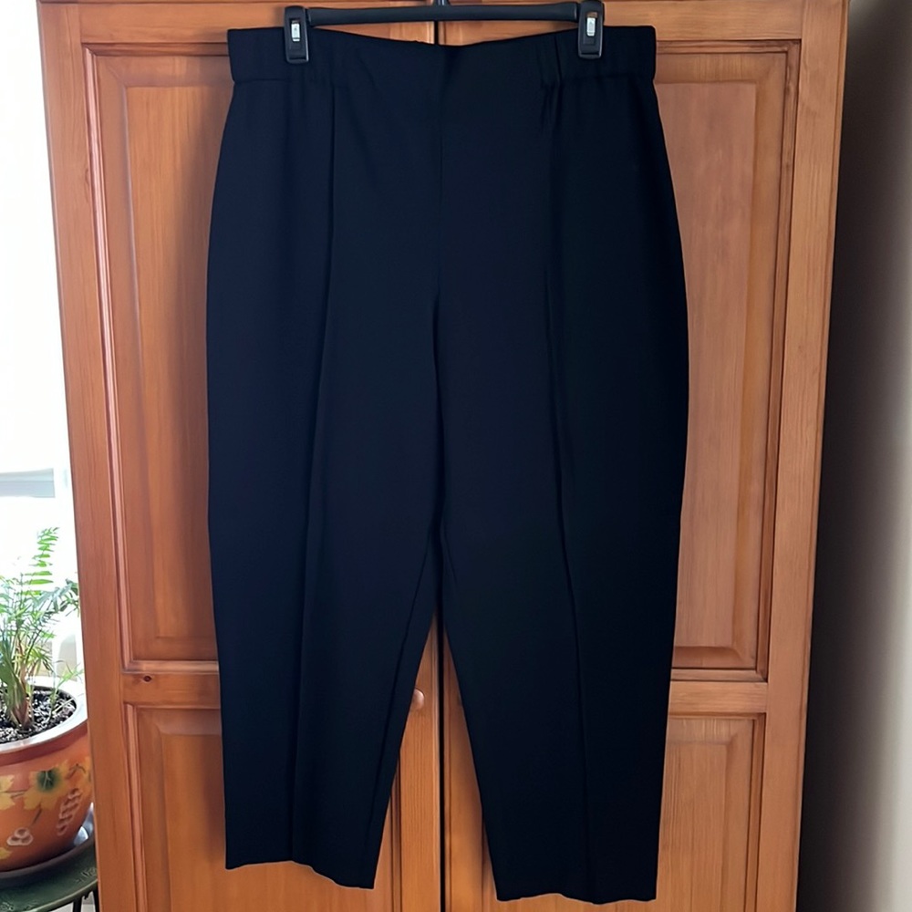 Alfani XXL black stretchy trouser pant